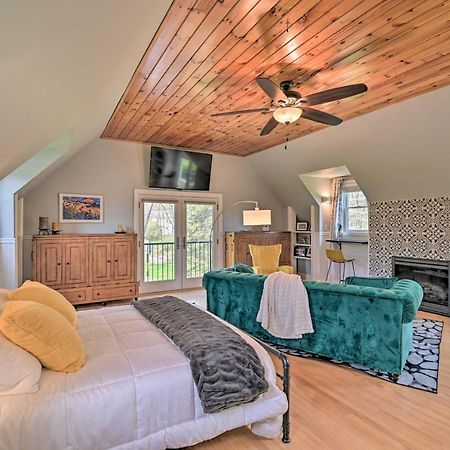 Stylish Studio With Fireplace About 3 Mi From Dtwn! ساراتوغا سبرينغس، نيويورك المظهر الخارجي الصورة