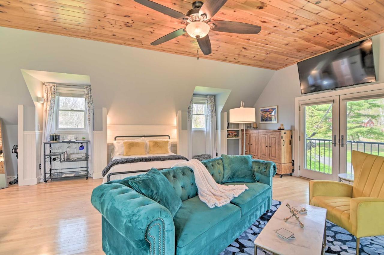Stylish Studio With Fireplace About 3 Mi From Dtwn! ساراتوغا سبرينغس، نيويورك المظهر الخارجي الصورة