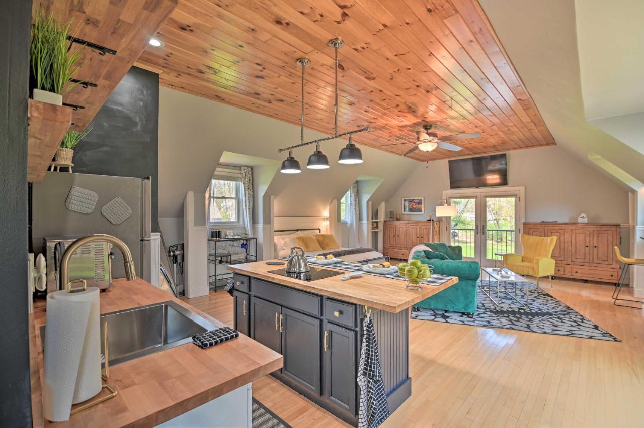 Stylish Studio With Fireplace About 3 Mi From Dtwn! ساراتوغا سبرينغس، نيويورك المظهر الخارجي الصورة
